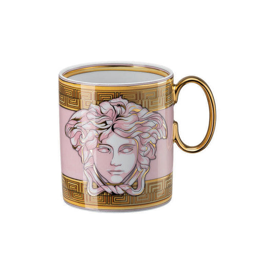 Versace Medusa Amplified Pink Mug with handle