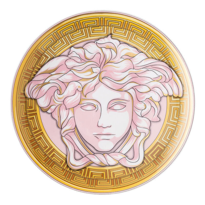 Versace Medusa Amplified Pink Plate 17 cm