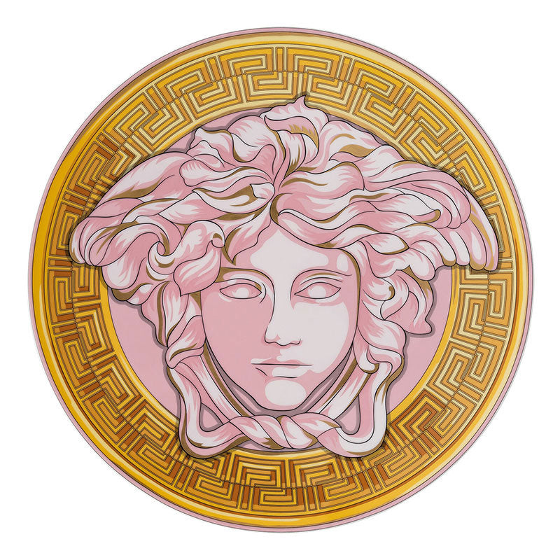 Versace Medusa Amplified Pink Service plate 33 cm