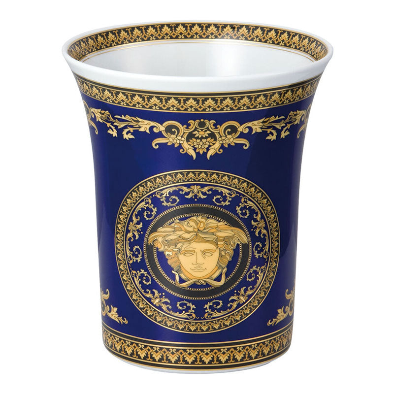 Versace Medusa Blue Vase 18 cm