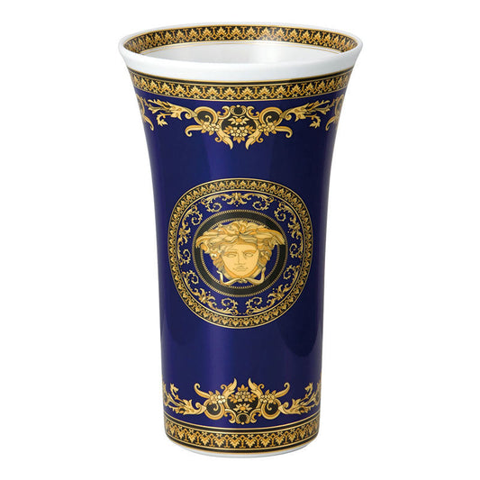 Versace Medusa Blue Vase 26 cm