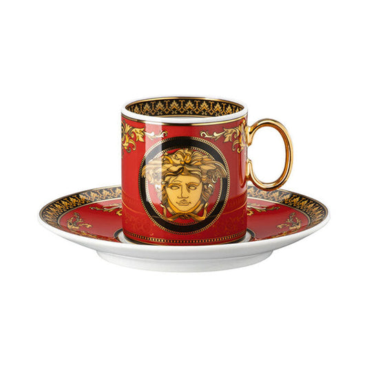 Versace Medusa Espresso Cup & Saucer