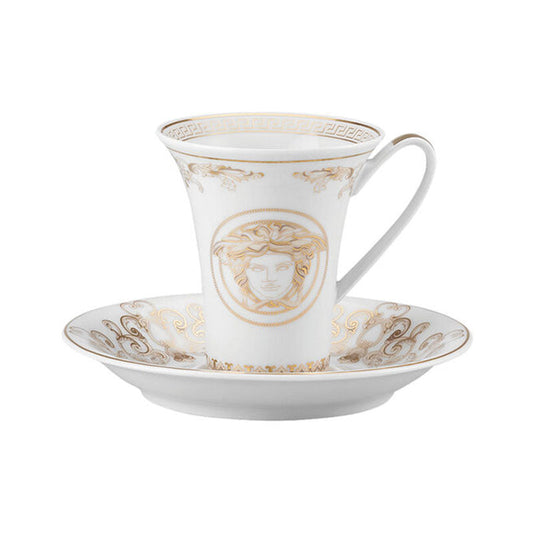 Versace Medusa Gala Espresso Cup & Saucer