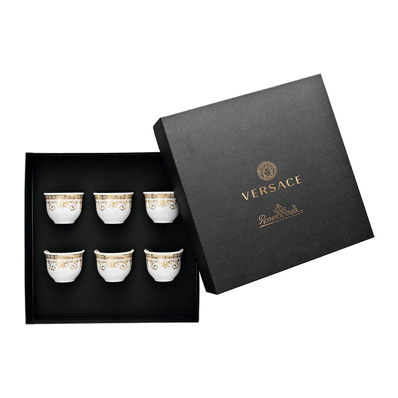 Versace Medusa Gala Set of 6 mugs without handle