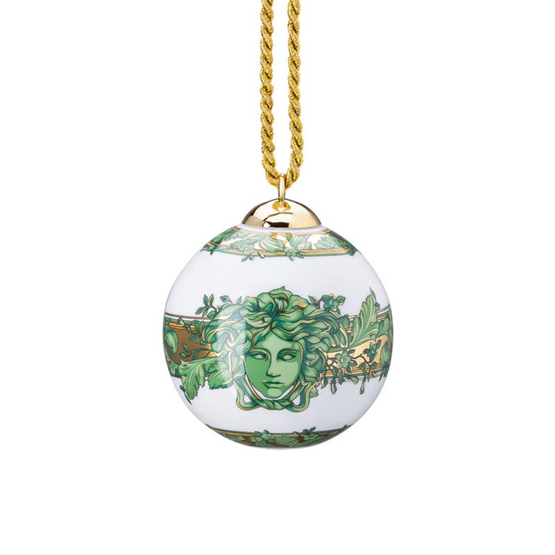 Versace Medusa Garland Porcelain Ball