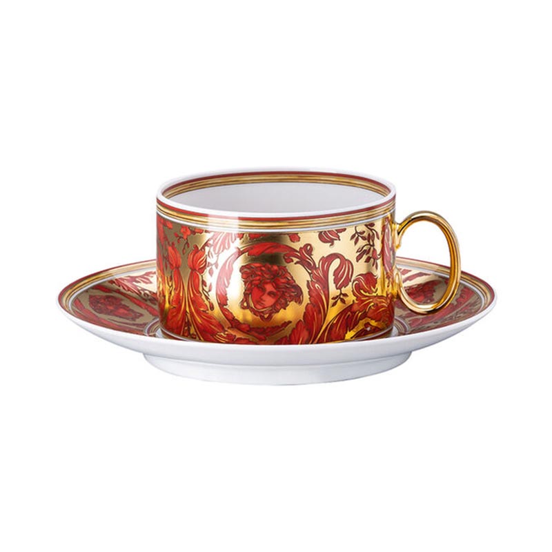 Versace Medusa Garland Tea Cup & Saucer