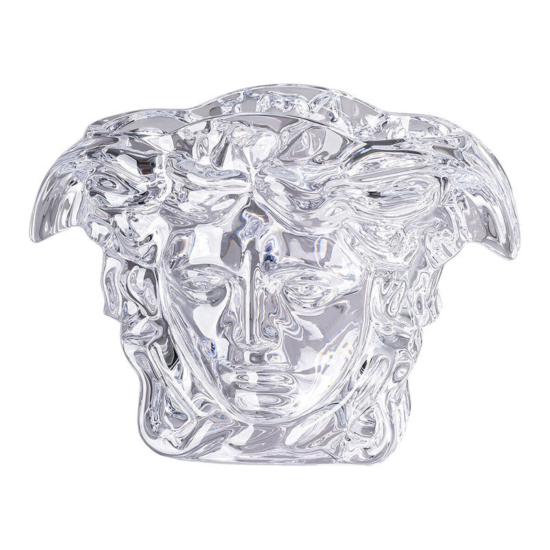 Versace Medusa Grande Clear Vase 19 cm
