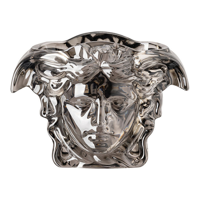Versace Medusa Grande Clear Vase 19 cm