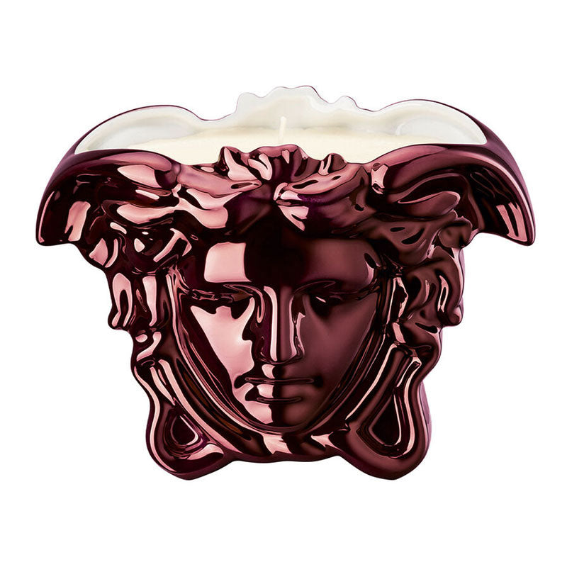Versace Medusa Grande Table light with scented wax Fuchsia