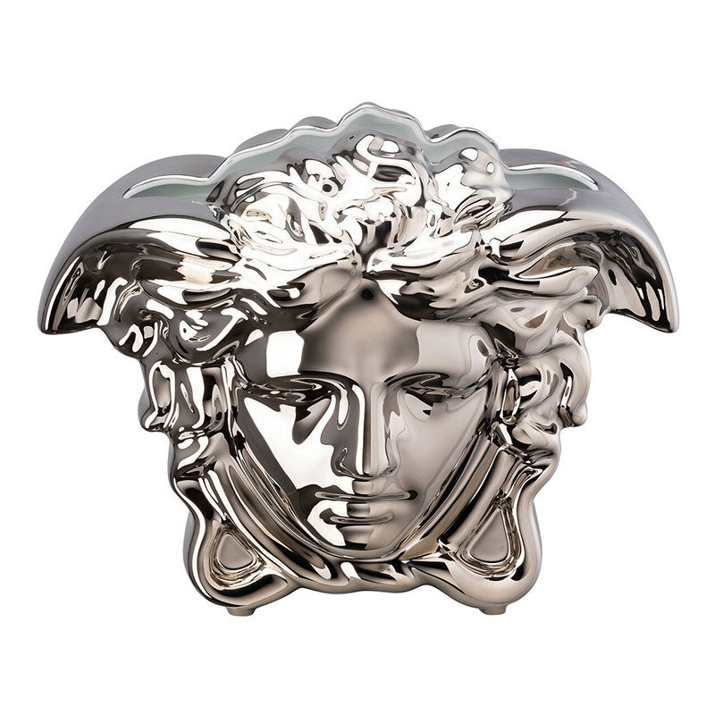 Versace Medusa Grande Vase 21 cm silver