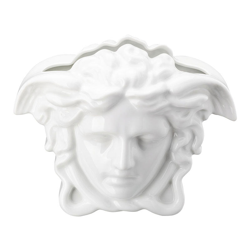 Versace Medusa Grande Vase 21 cm white