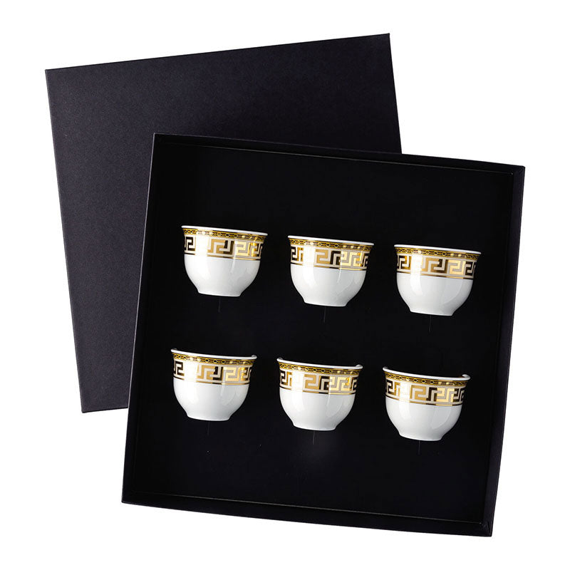Versace Prestige Gala Set of 6 mugs small without handle