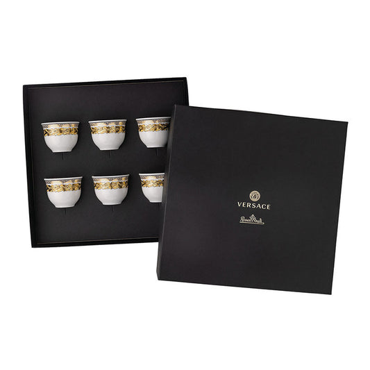 Versace Virtus Gala Set of 6 mugs small without handle